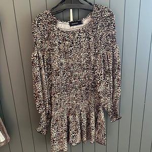 MINKPINK Cheetah Print Dress